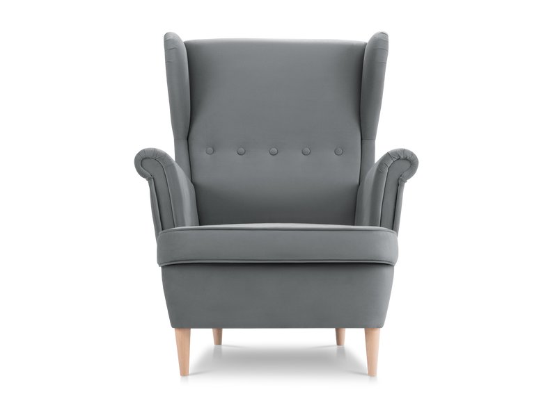 Кресло Дженкс Velvet Grey